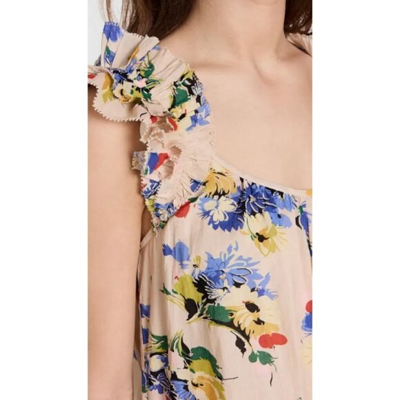 💕THE GREAT.💕 The Dove Dress ~ Bright Grove Floral Print Size 1 = Small - Picture 9 of 16